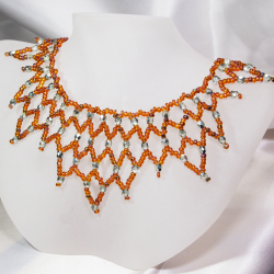 Necklace - Waterfall Adara - Necklace - Laiton bronze